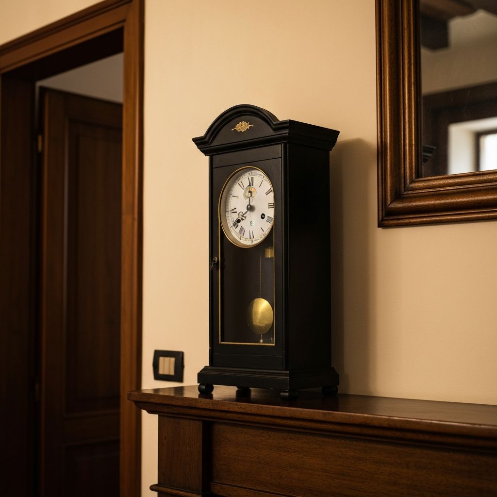 Orologio vintage in casa italiana